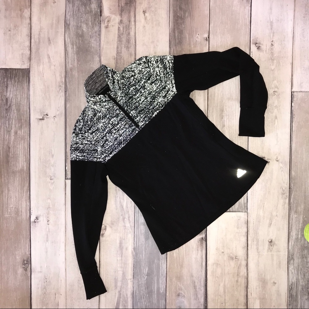 Adidas Reflective Pullover Black Small EUC